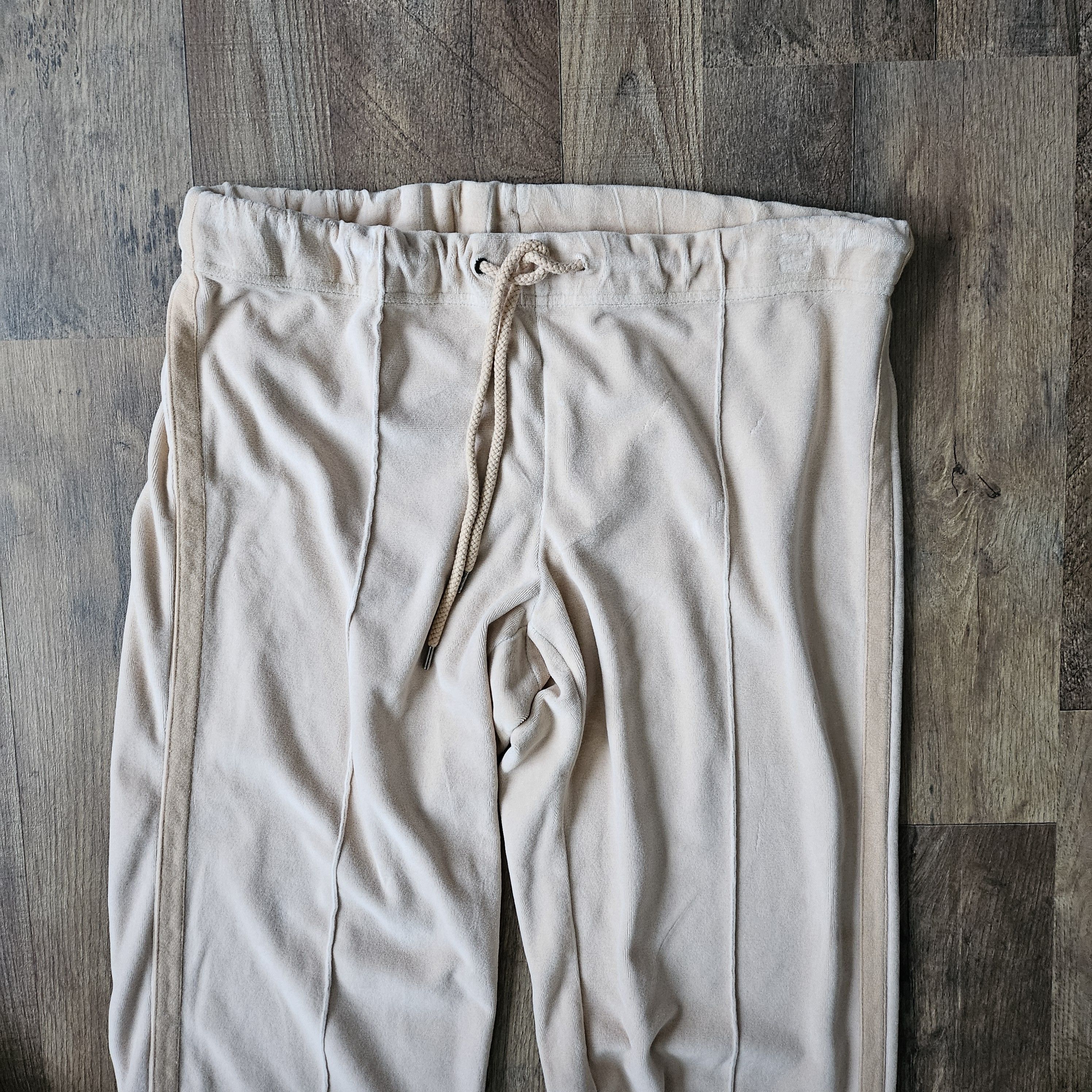 Gap × Vintage Vintage GAP velvet tan sweatpants Size 27" / US 4 / IT 40 - 4 Thumbnail