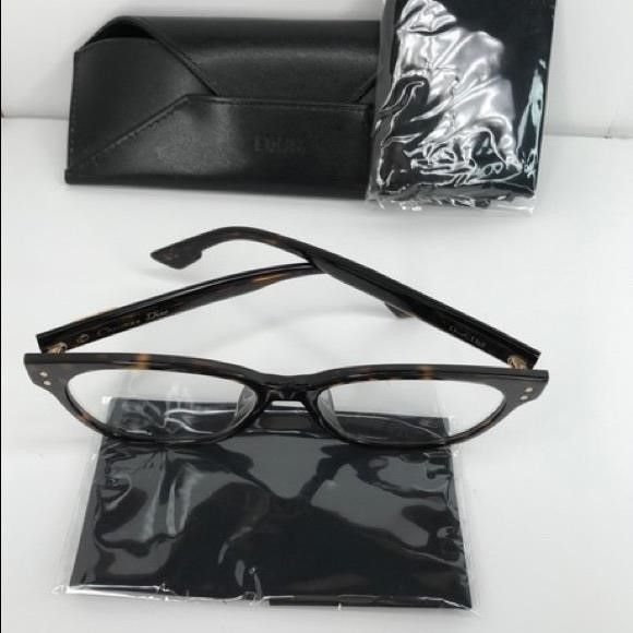 Dior Dior Ladies Tortoise Aviator/Pilot Eyeglass Frames Diorcd2f Size ONE SIZE - 6 Thumbnail