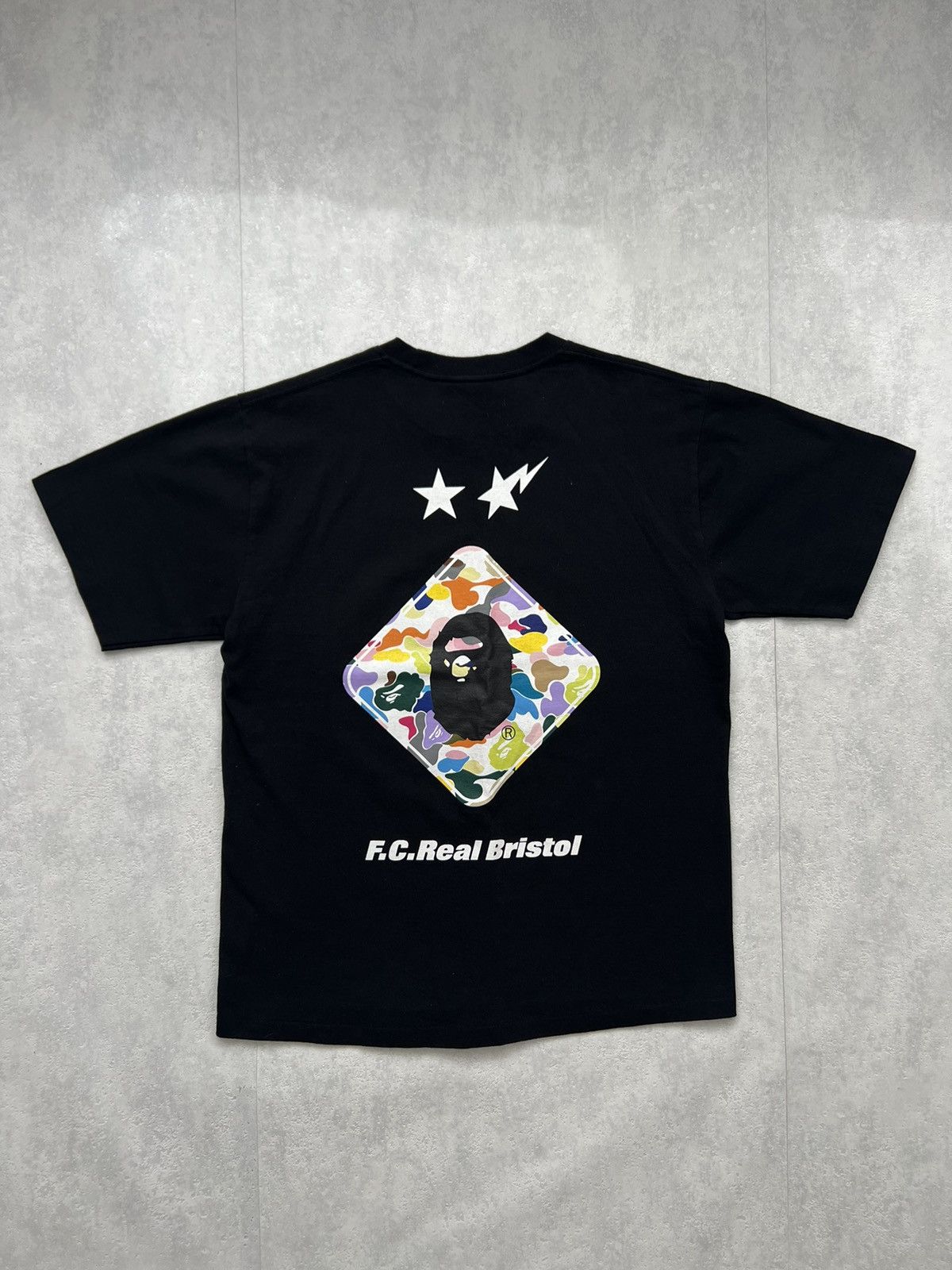 Bape × F.C.R.B A BATHING APE FC BRISTOL BAPE TEE RARE Size US L / EU 52-54 / 3 - 1 Thumbnail