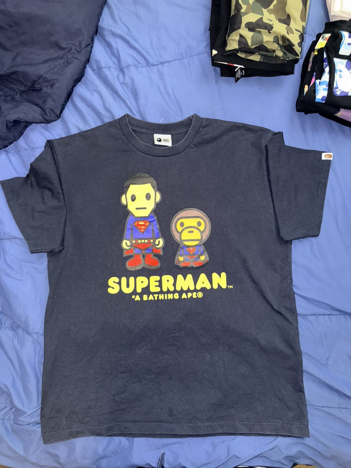 Bape × DC Comics Bape x DC Superman Size US L / EU 52-54 / 3 - 1 Thumbnail
