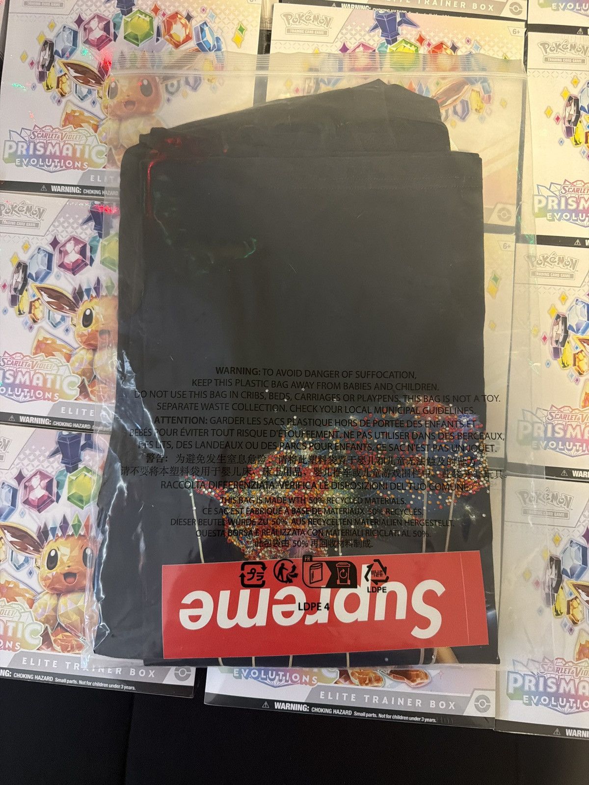 Supreme Supreme salem s/s top black medium Size US M / EU 48-50 / 2 - 1 Thumbnail