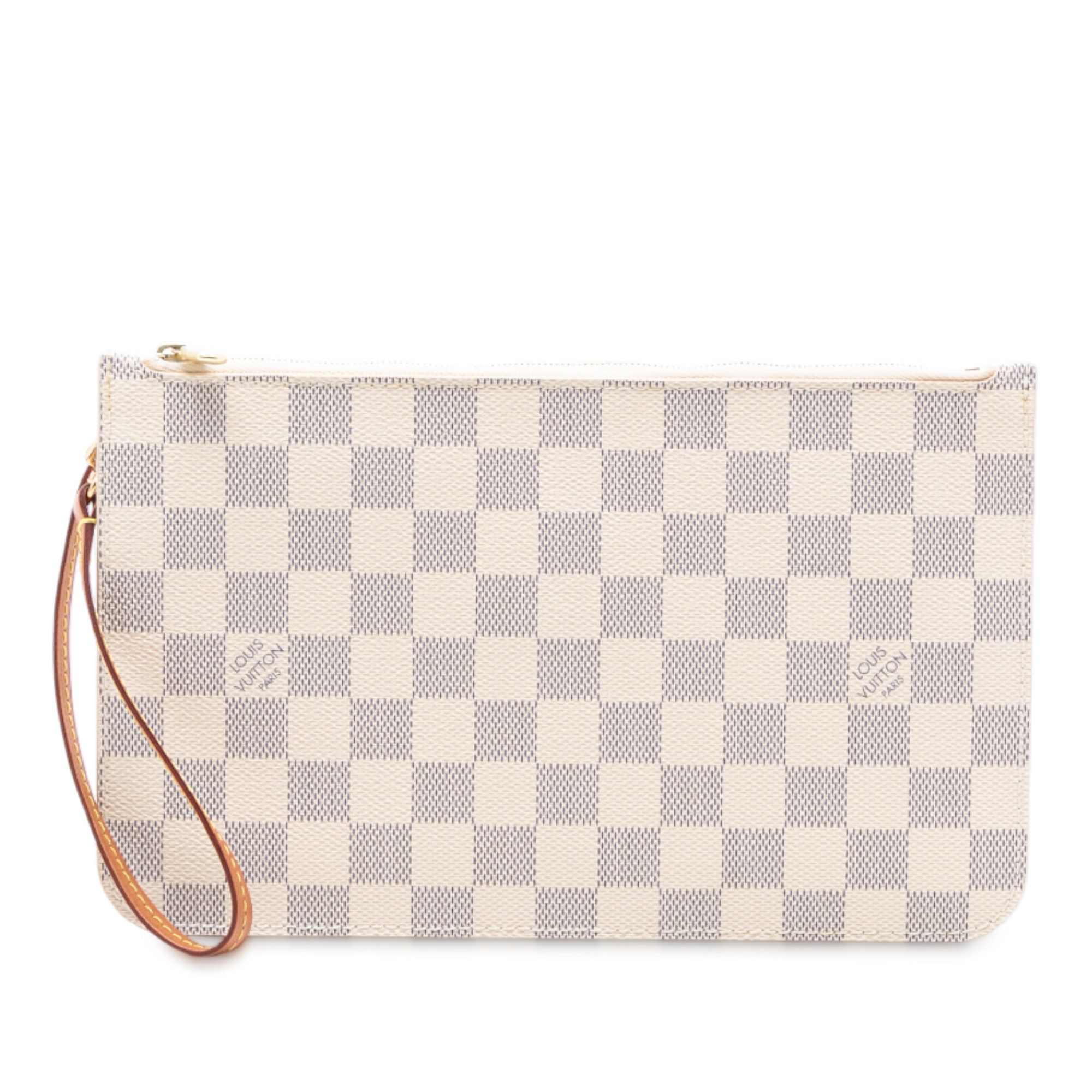 Louis Vuitton Louis Vuitton Damier Azur Neverfull MM Pouch Size ONE SIZE - 1 Thumbnail