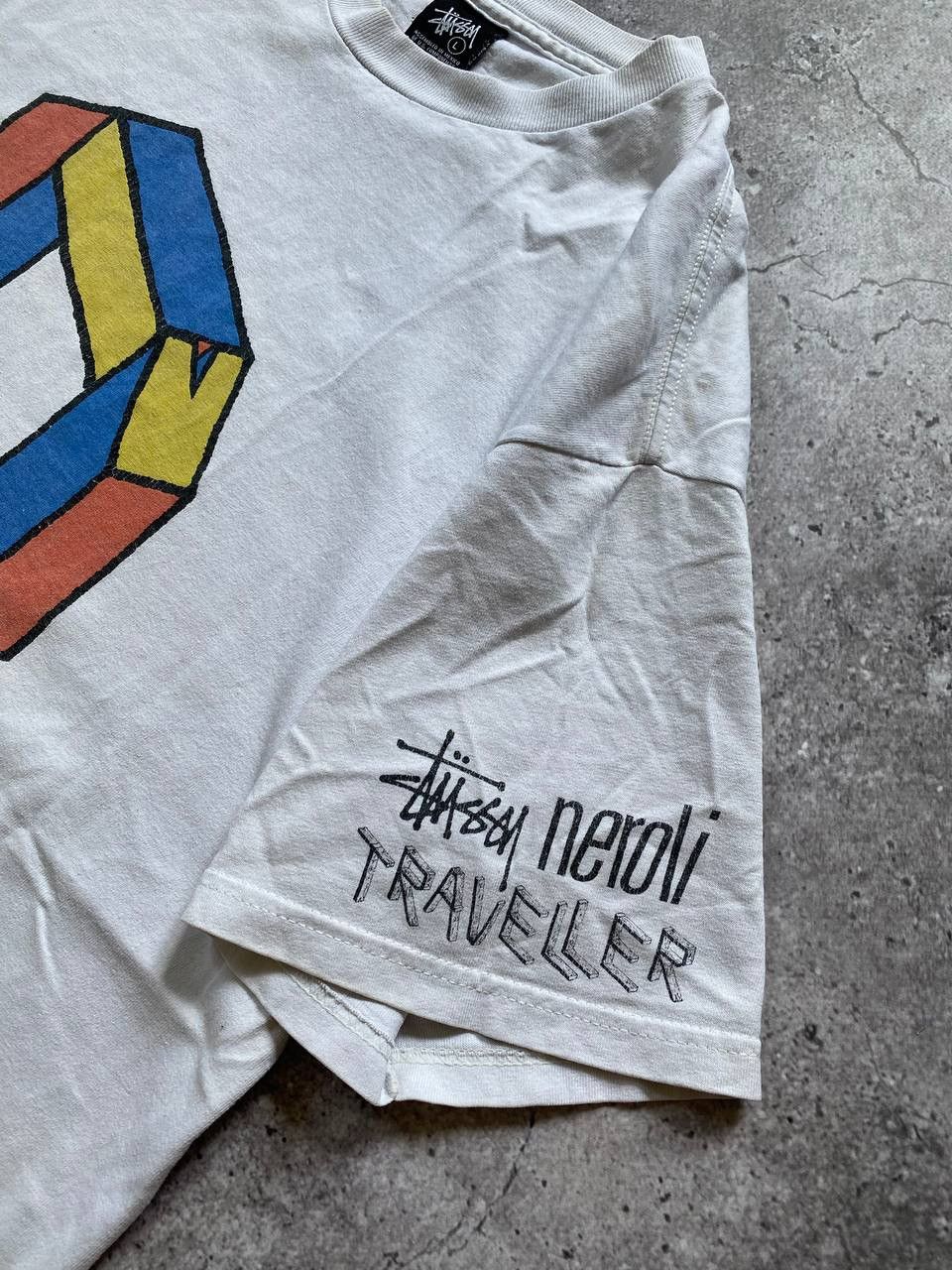 Stussy × Vintage Vintage Stussy Isoul8 Big Logo T-shirt Size US L / EU 52-54 / 3 - 6 Thumbnail