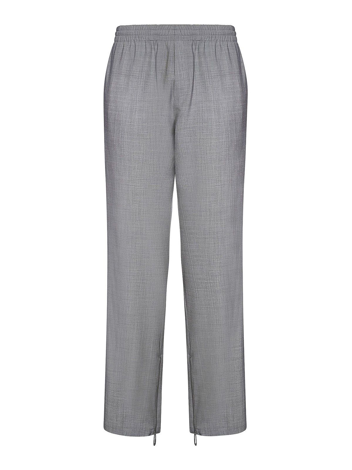 Off-White o1gr1nt1124 Ow Emb Wool Lounge Trackpant in Melange Grey Size US 30 / EU 46 - 1 Thumbnail