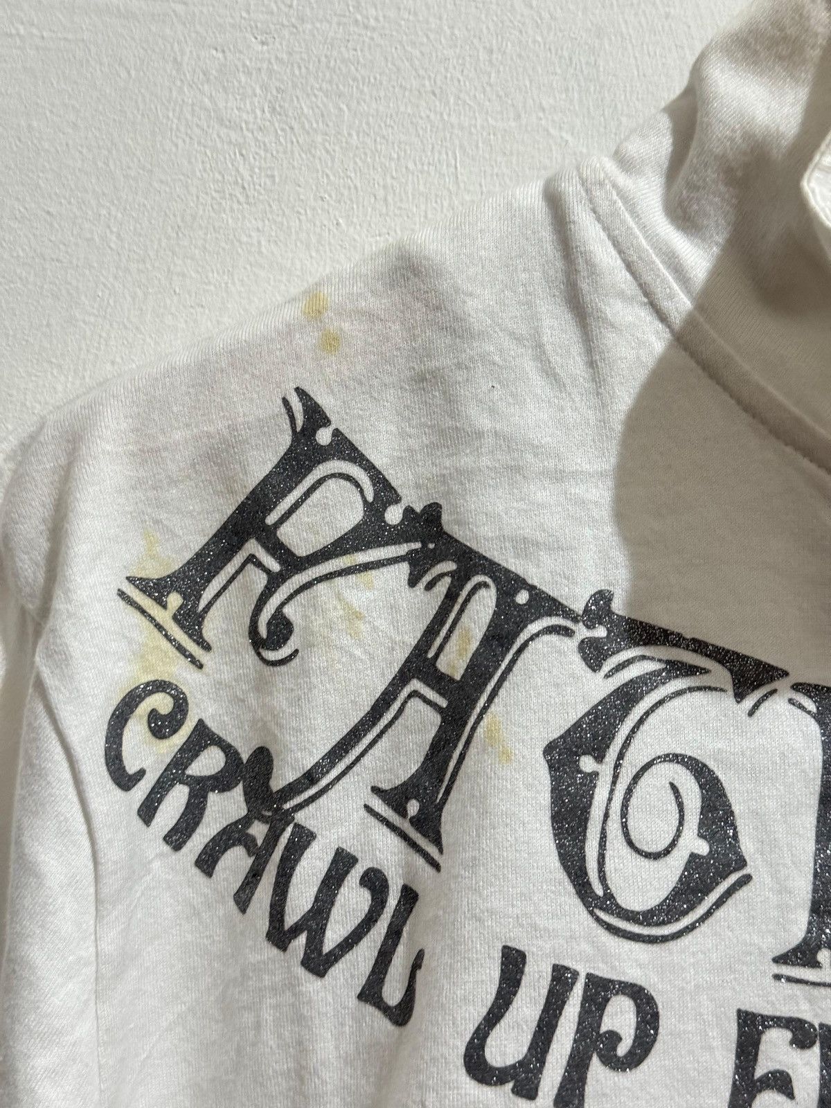 Hysteric Glamour × If Six Was Nine × Japanese Brand Y2k Euroyal skull ifsixwasnine zip tshirt Size US L / EU 52-54 / 3 - 9 Thumbnail