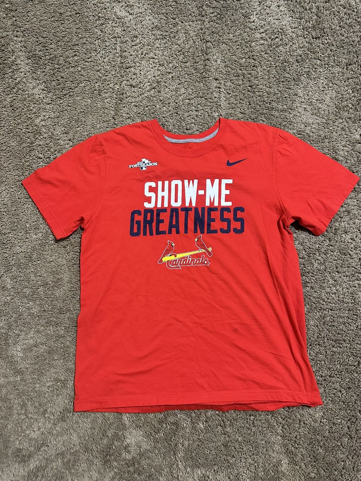 MLB × Nike × Vintage Vintage Nike MLB St Louis Cardinals shirt 2013 size XL Size US XL / EU 56 / 4 - 1 Thumbnail