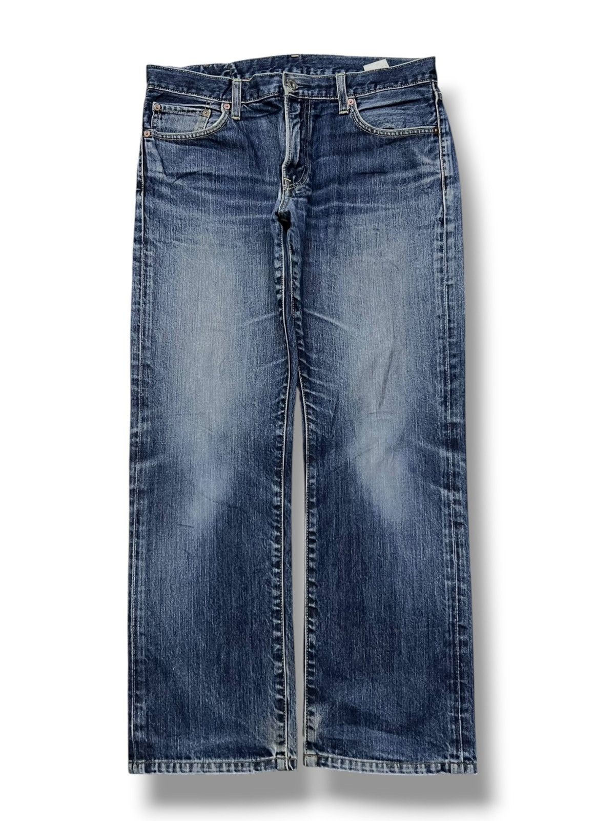 Uniqlo Vintage Uniqlo UJ S002 Japan - Faded Wash, Distressed Denim Size US 34 / EU 50 - 2 Thumbnail