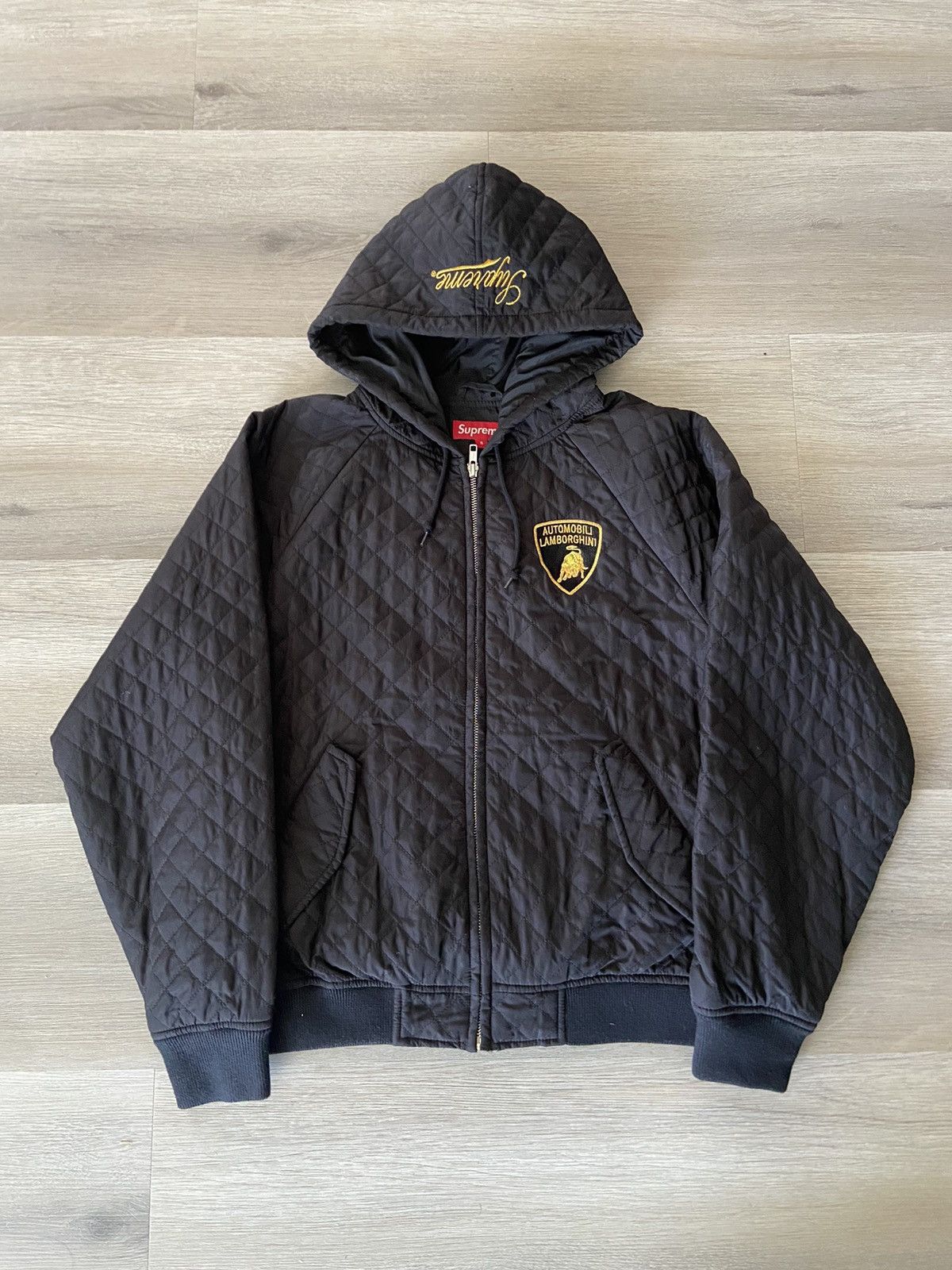 Supreme Supreme Automobili Lamborghini Hooded Work Jacket SS20 