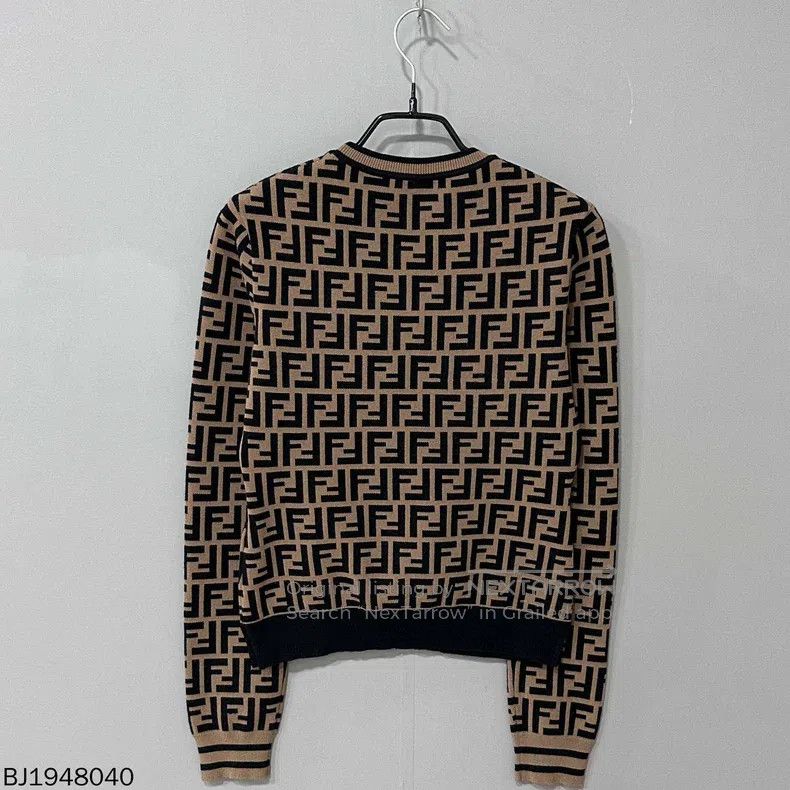 Fendi Fendi Printed knitted sweater Size XS / US 0-2 / IT 36-38 - 3 Thumbnail