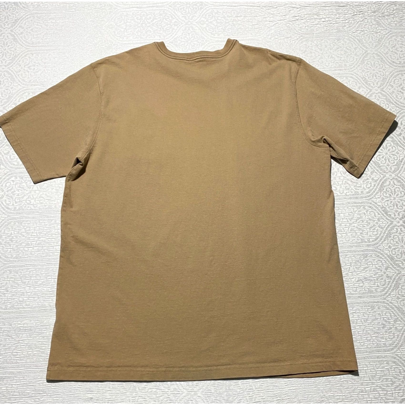 Carhartt Carhartt Mens T-Shirt 2XL Tall Desert Tan Original Fit Cotton K87 DES Size US XXL / EU 58 / 5 - 3 Thumbnail