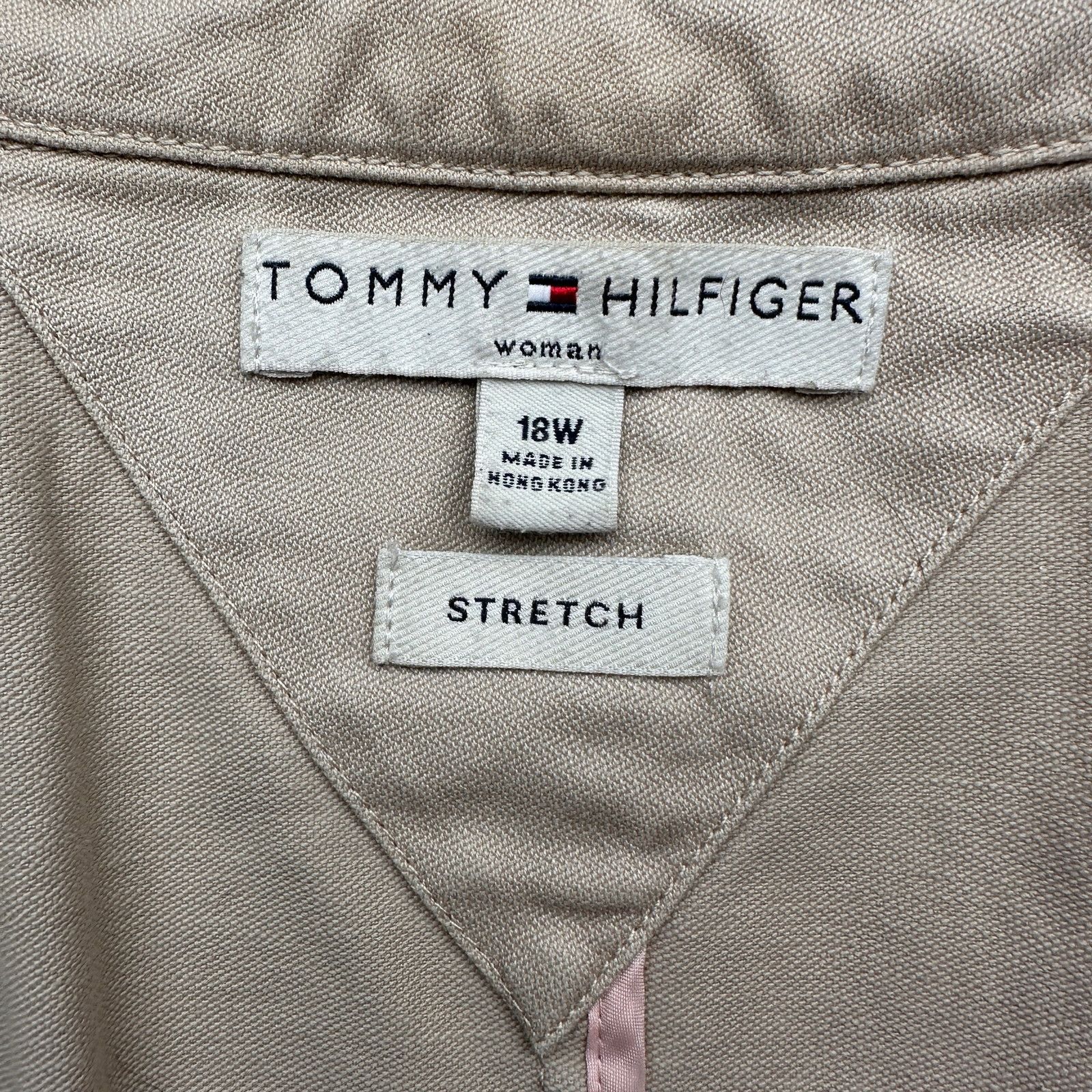 Tommy Hilfiger Tommy Hilfiger Woman Stretch Blazer Coat 18W XXL Long Sleeve Size XXL / US 16-18 / IT 52-54 - 2 Thumbnail