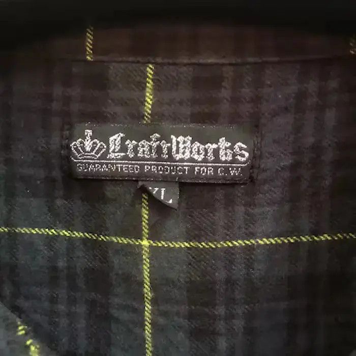 Flannel × Japanese Brand Japanese Brand Craft Works Plaid Tartan Flannel Shirt 👕 Size US M / EU 48-50 / 2 - 3 Thumbnail