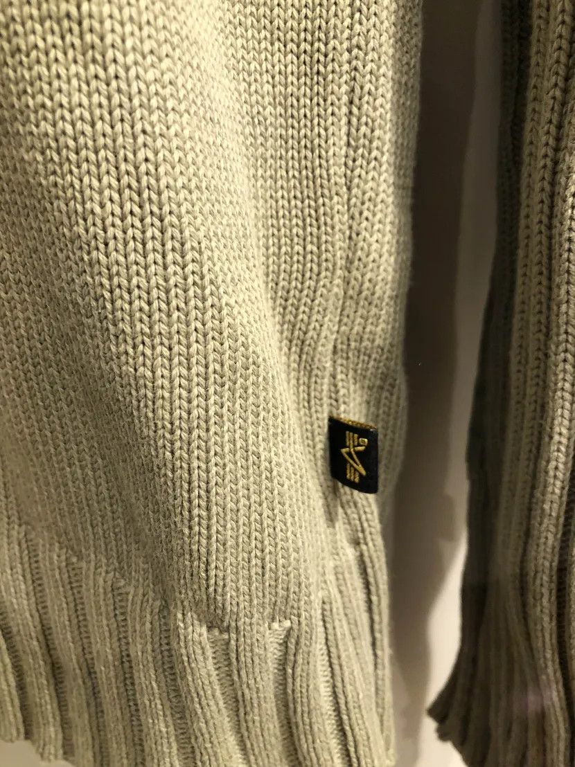 Alpha Industries Alpha Industries Knit y2k 90s Archive Hype Rare American Size US L / EU 52-54 / 3 - 2 Thumbnail