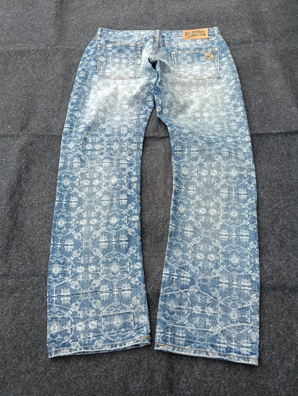 Billionaire Boys Club 🔥 Billionaire boys club Full monogram Denim -Astronaut Logo Size US 35 - 2 Thumbnail