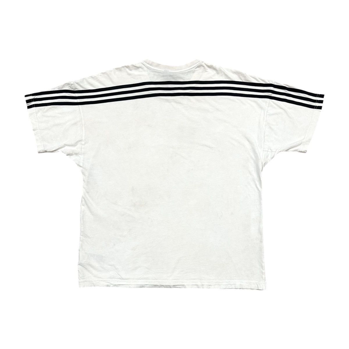 Adidas Adidas Center Logo Stripe Tshirt Size US L / EU 52-54 / 3 - 2 Thumbnail