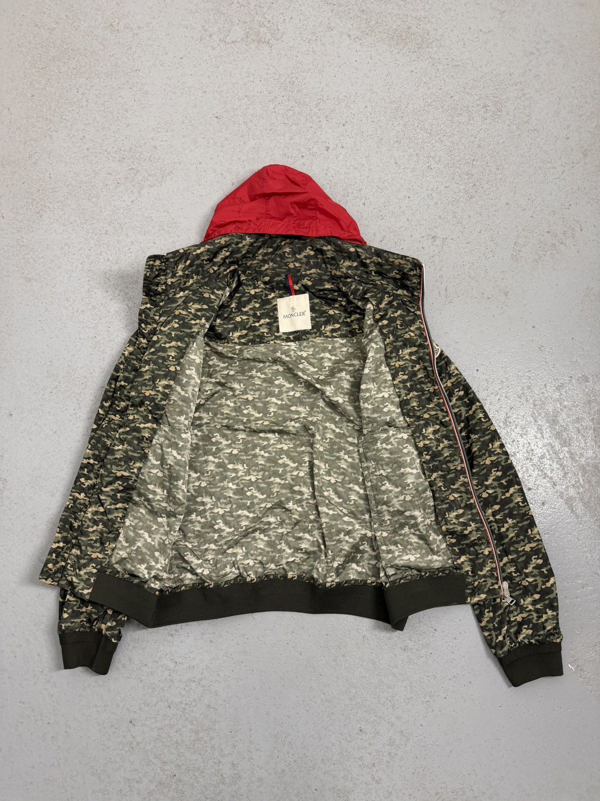 Moncler Moncler Camo Hooded Light Jacket Size US M / EU 48-50 / 2 - 12 Thumbnail