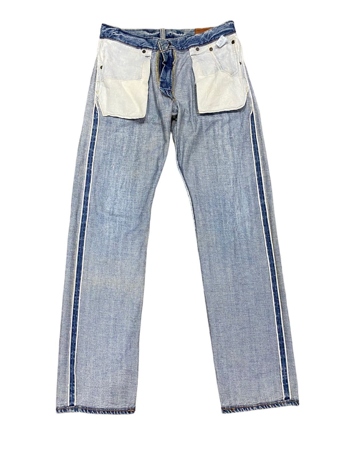 Edwin Vintage Edwin Redline 505ZX Size 29x32 Size US 29 - 9 Thumbnail