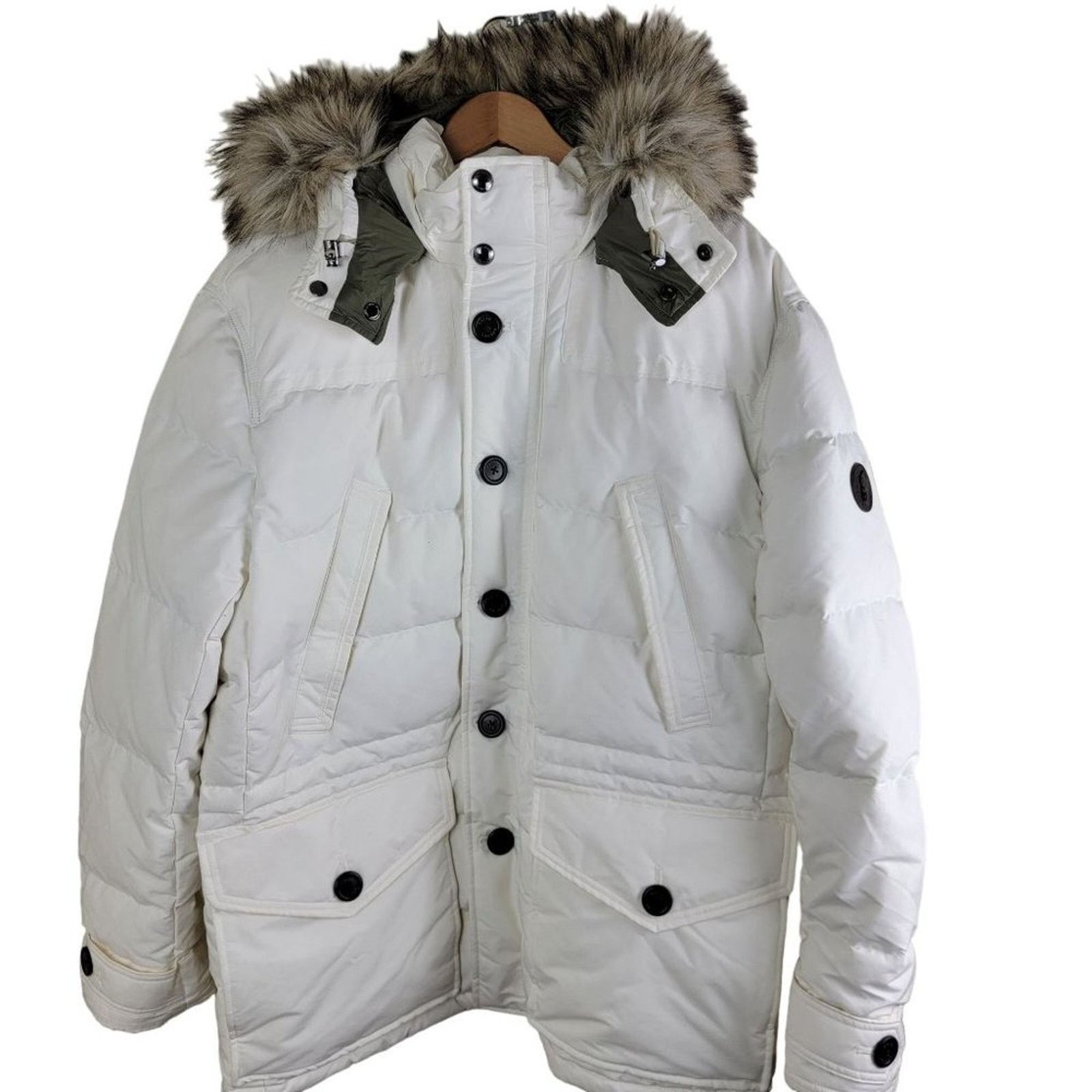 Polo Ralph Lauren Polo Ralph Lauren Down Faux Fur Parka Jacket Coat Size US M / EU 48-50 / 2 - 1 Thumbnail