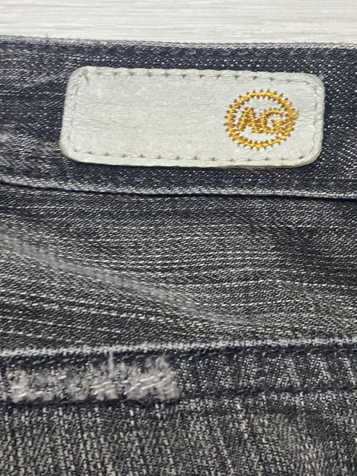 AG Adriano Goldschmied Vintage Adriano Ag Skinny Straight Jeans Size US 30 / EU 46 - 10 Thumbnail