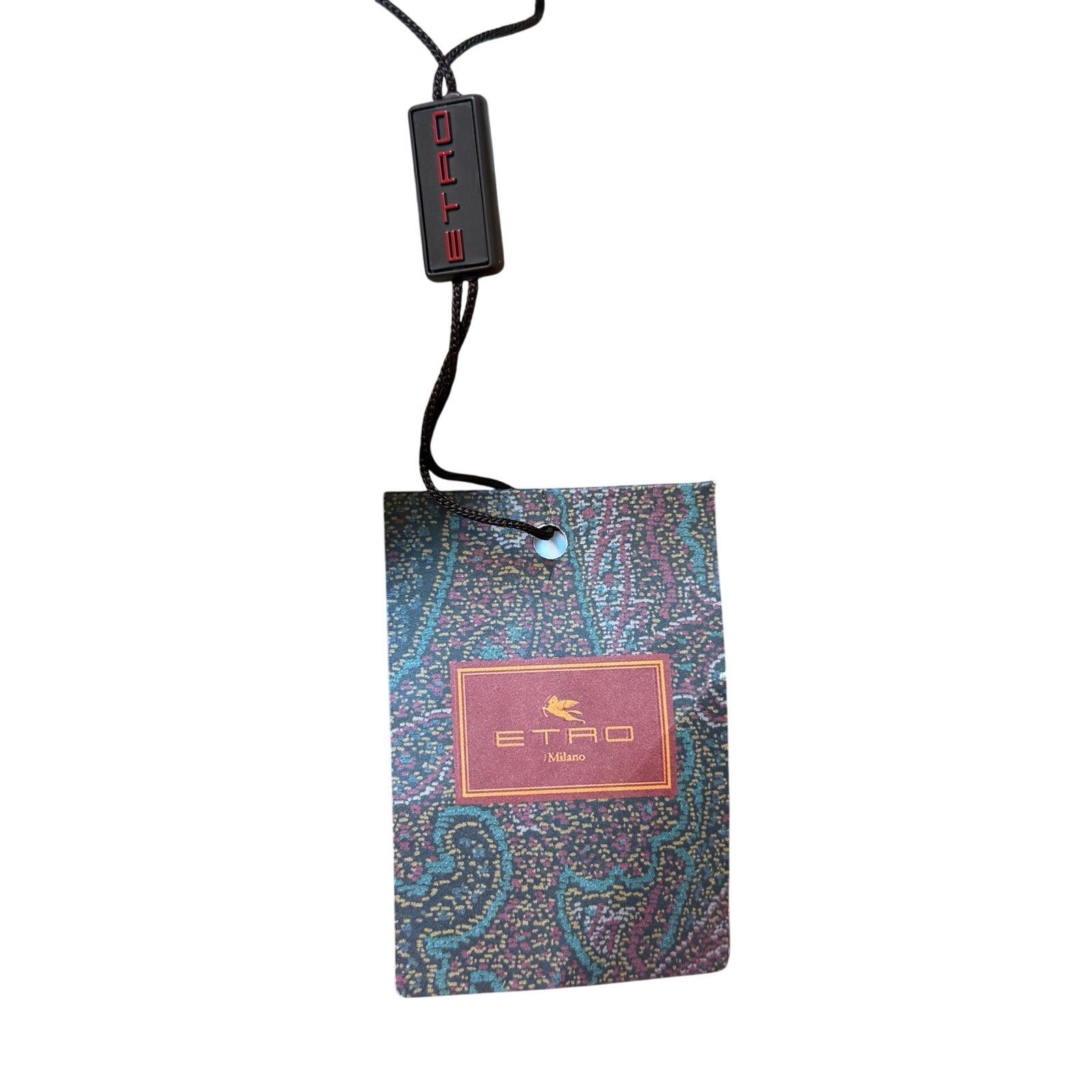 Etro Etro NWT Logo-Embroidered Beige Wool Tote Bag Size ONE SIZE - 6 Thumbnail