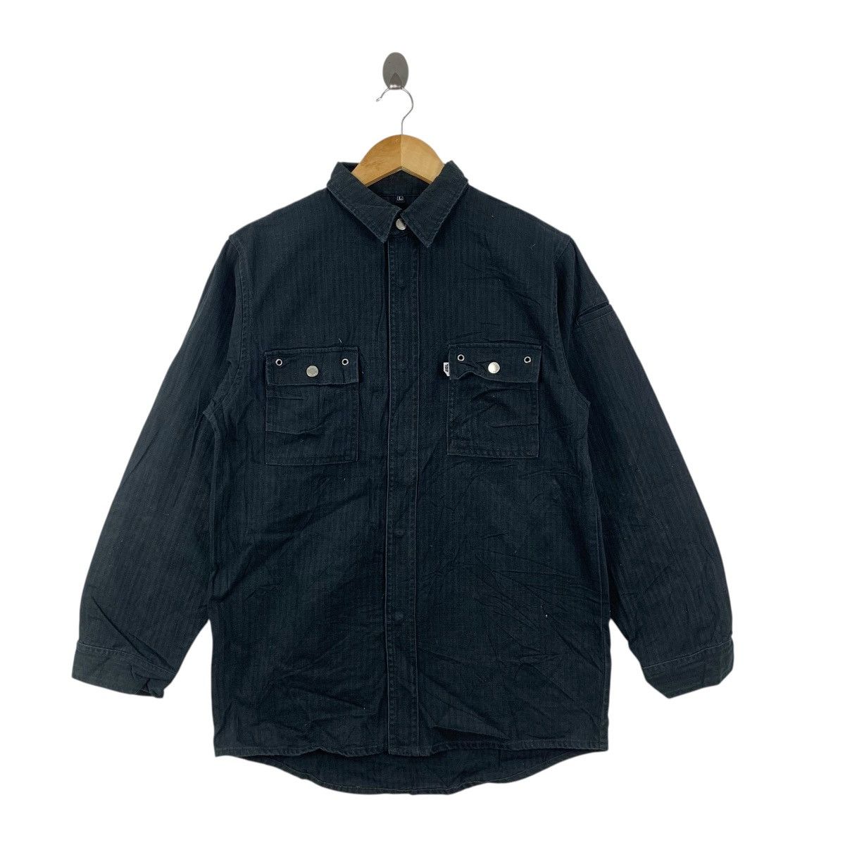 Vintage Vintage TORAICHI JAPAN ENGINEER Flannel Jacket Work Western Size US L / EU 52-54 / 3 - 3 Thumbnail
