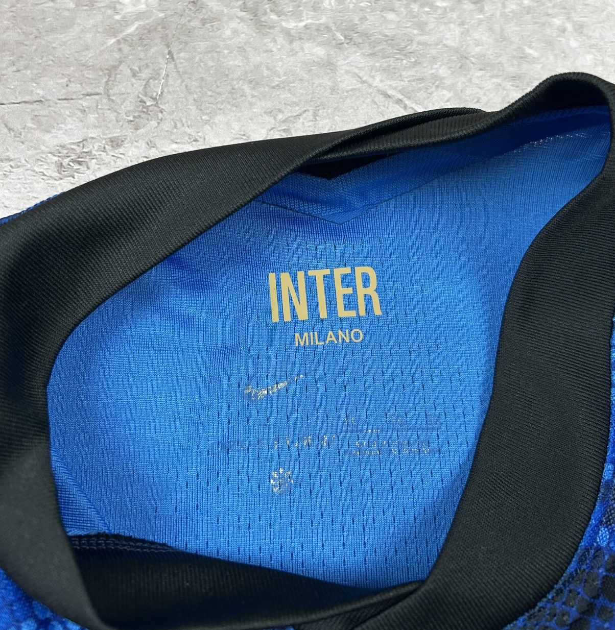 Nike × Vintage Nike Inter Milan Drill Home Jersey Size US L / EU 52-54 / 3 - 6 Thumbnail