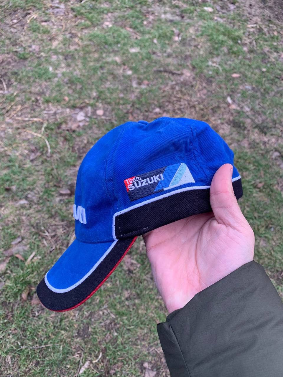 NASCAR VINTAGE SUZUKI MOTORCYCLE RETRO CAP RACING BIKE Y2K 90s USA Size ONE SIZE - 3 Thumbnail