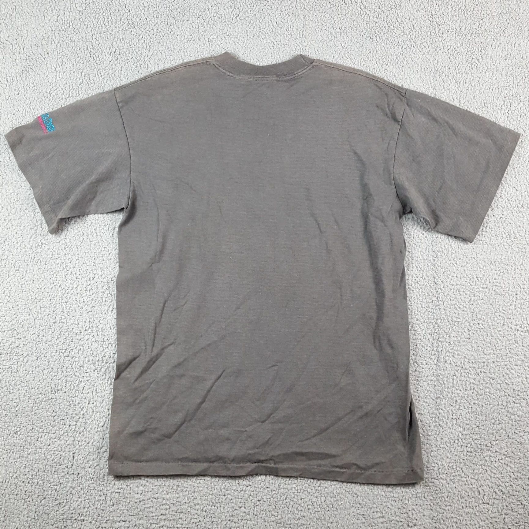 Logo 7 VINTAGE Greg Norman Golf Shark Logo T-Shirt Men's Large Gray 90s Y2K Casual Grunge Embroidered Size US L / EU 52-54 / 3 - 6 Thumbnail