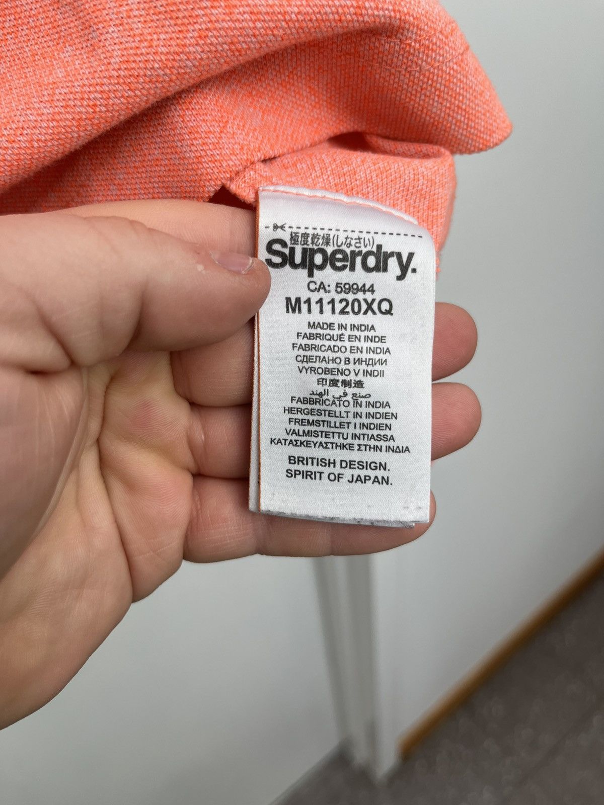 Superdry Superdry THE CLASSIC EMBOSS POLO SUPERSTATE Size 3XL Size US XXL / EU 58 / 5 - 4 Thumbnail