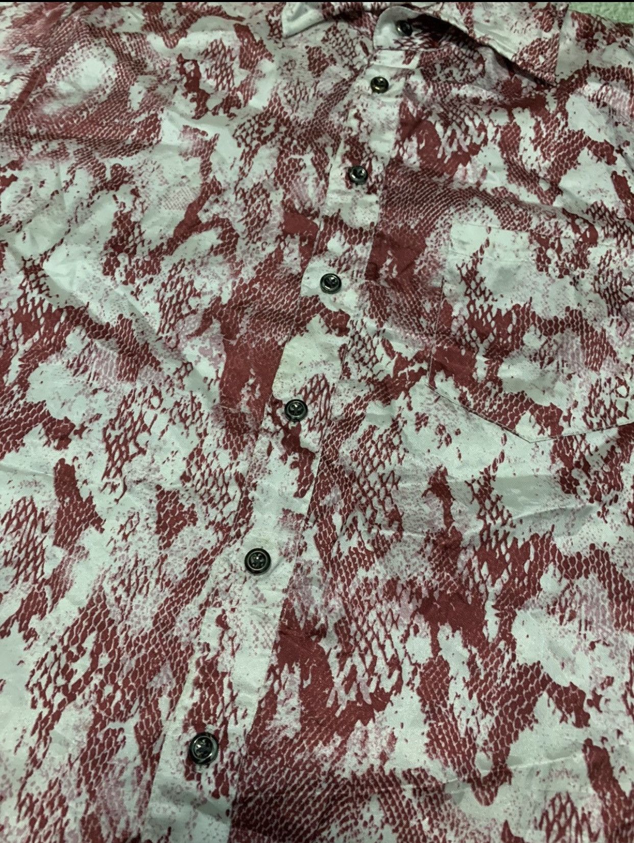 semanticdesign 💥Semantic Design Snake Print Button Shirt Size M / US 6-8 / IT 42-44 - 4 Thumbnail