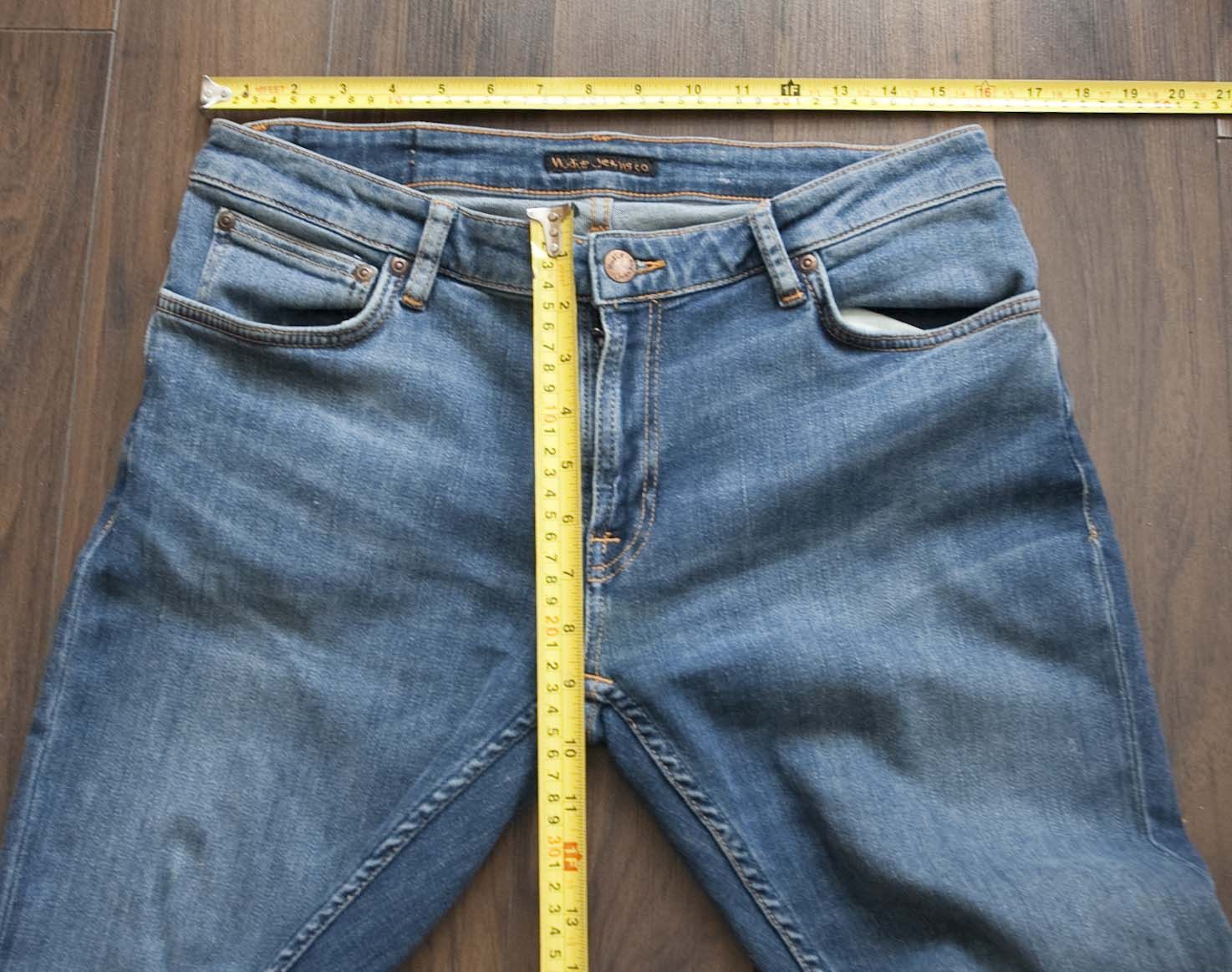 Nudie Jeans Nudie Jeans Skinny Lin Size 32x31 Blue Navy Size US 32 / EU 48 - 5 Thumbnail