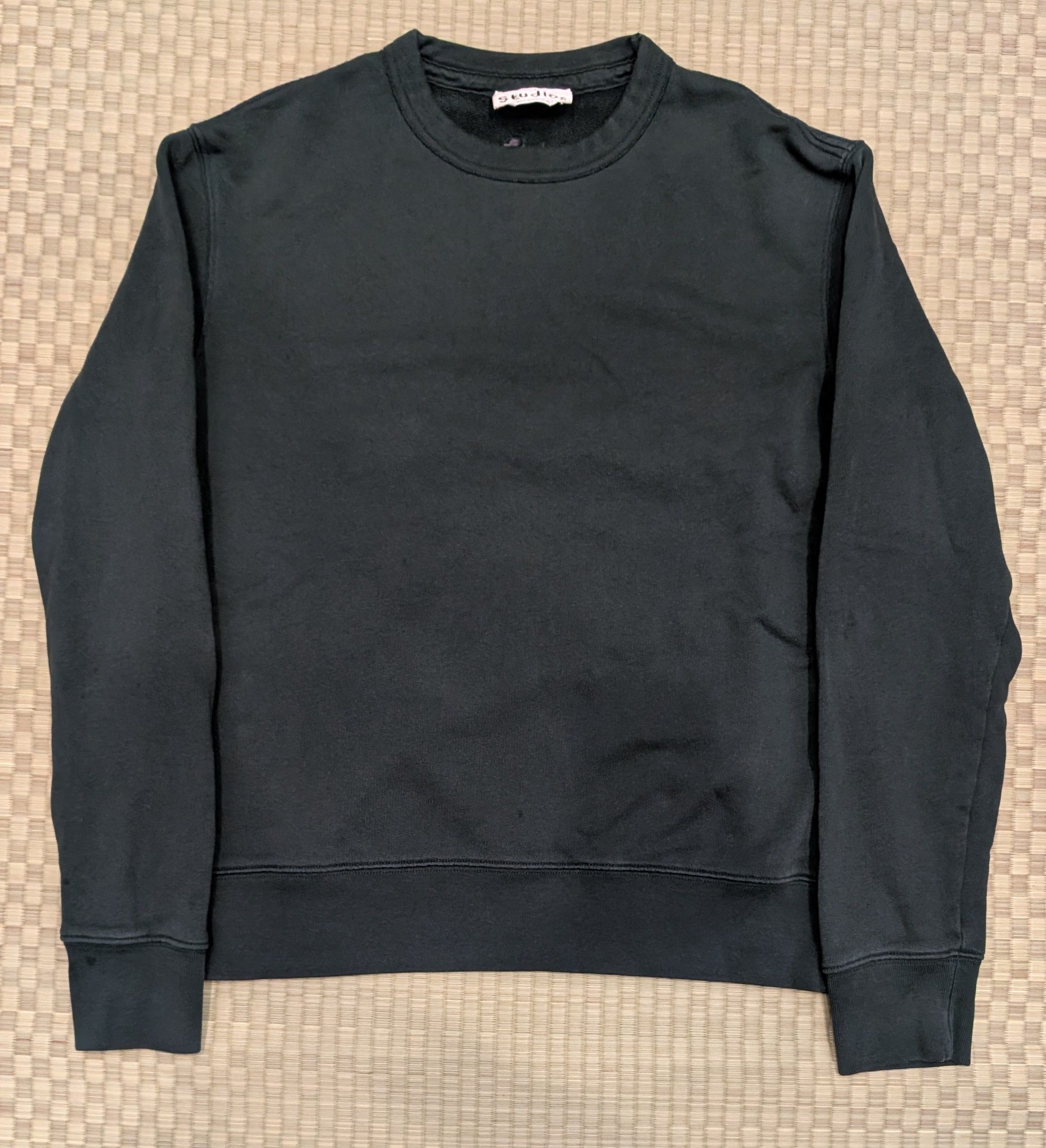 Acne Studios Acne Studios Forest Green Sweatshirt Made in Portugal Size US M / EU 48-50 / 2 - 1 Thumbnail