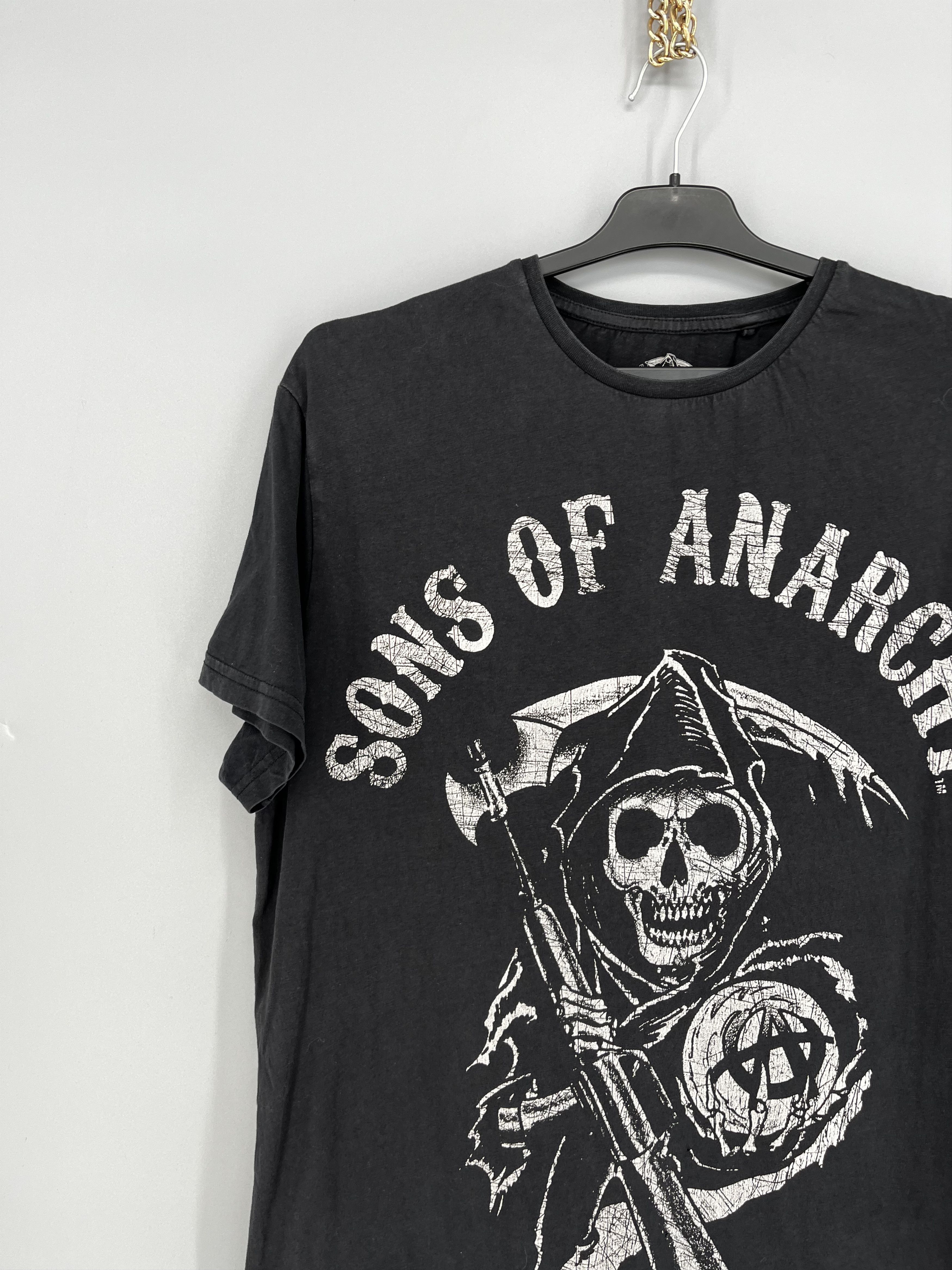 Band Tees Vintage SOA Sons Of Anarchy Vintage Band Graphic Tee Faded Size US XL / EU 56 / 4 - 5 Thumbnail