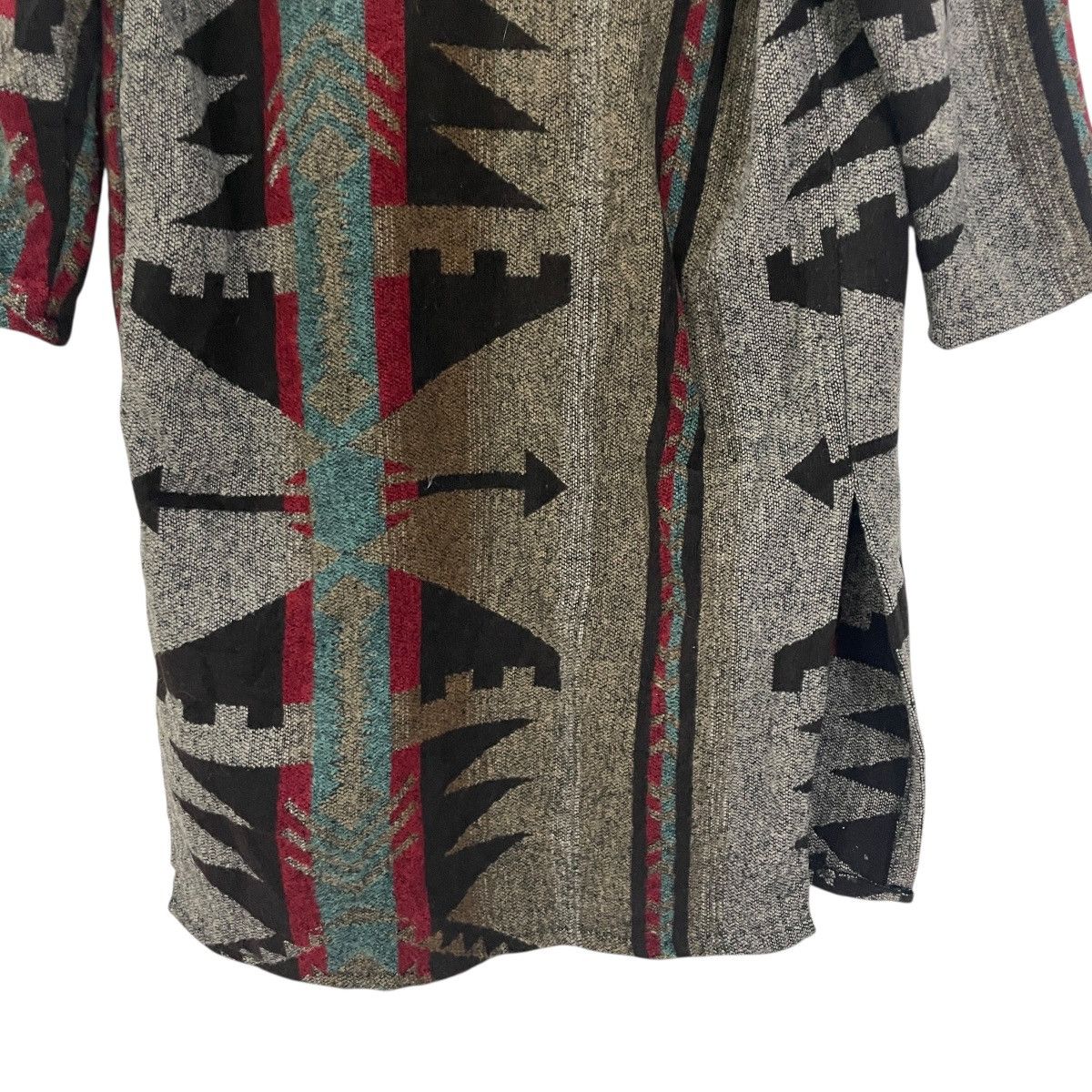 Other Vintage Japanese Designer Aztex Navajo Long Jacket Size L / US 10 / IT 46 - 7 Thumbnail