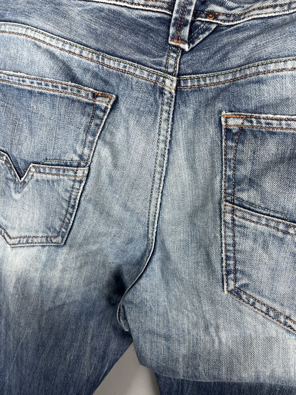 Diesel Black Gold Diesel Distressed Denim Pants Jeans Size US 36 / EU 52 - 12 Thumbnail