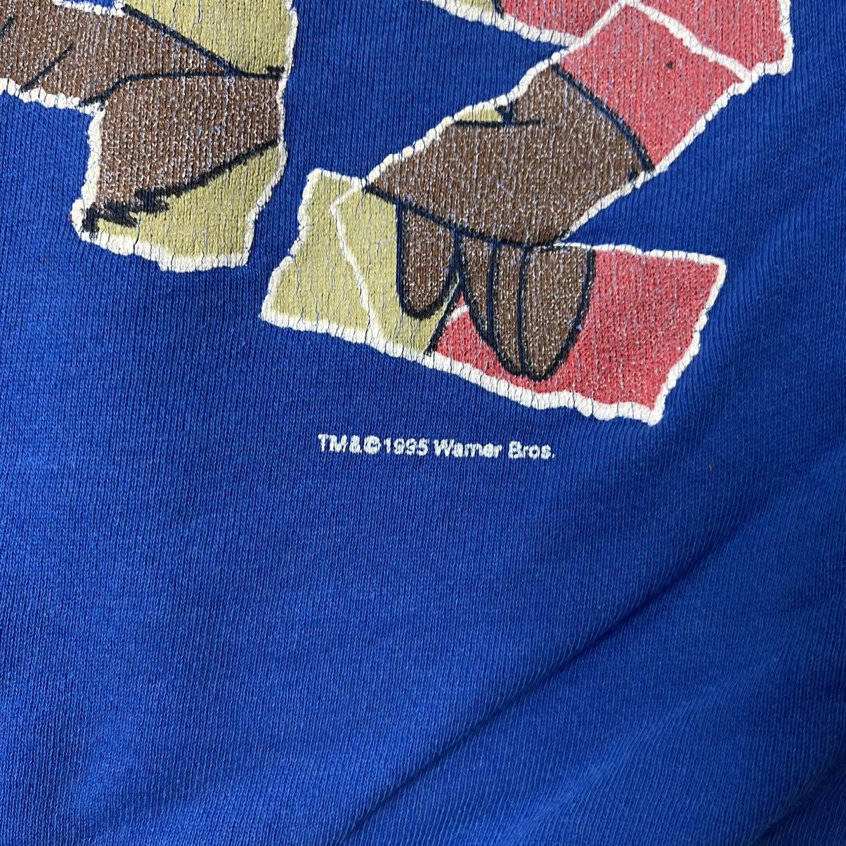 Warner Bros Vintage 1995 Tasmanian Devil Warner Bros Sweatshirt Size US L / EU 52-54 / 3 - 4 Thumbnail