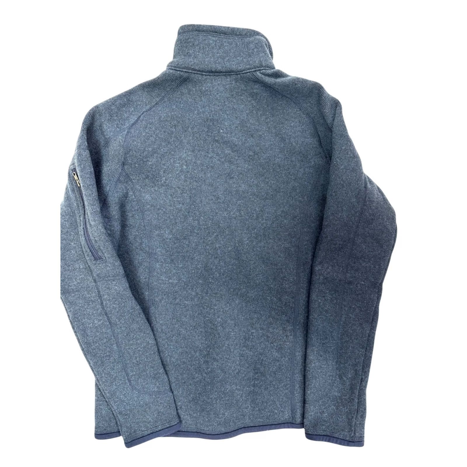Patagonia Patagonia Women's S Quarter-Zip Fleece Pullover Activewear Jacket Gray Size S / US 4 / IT 40 - 2 Thumbnail