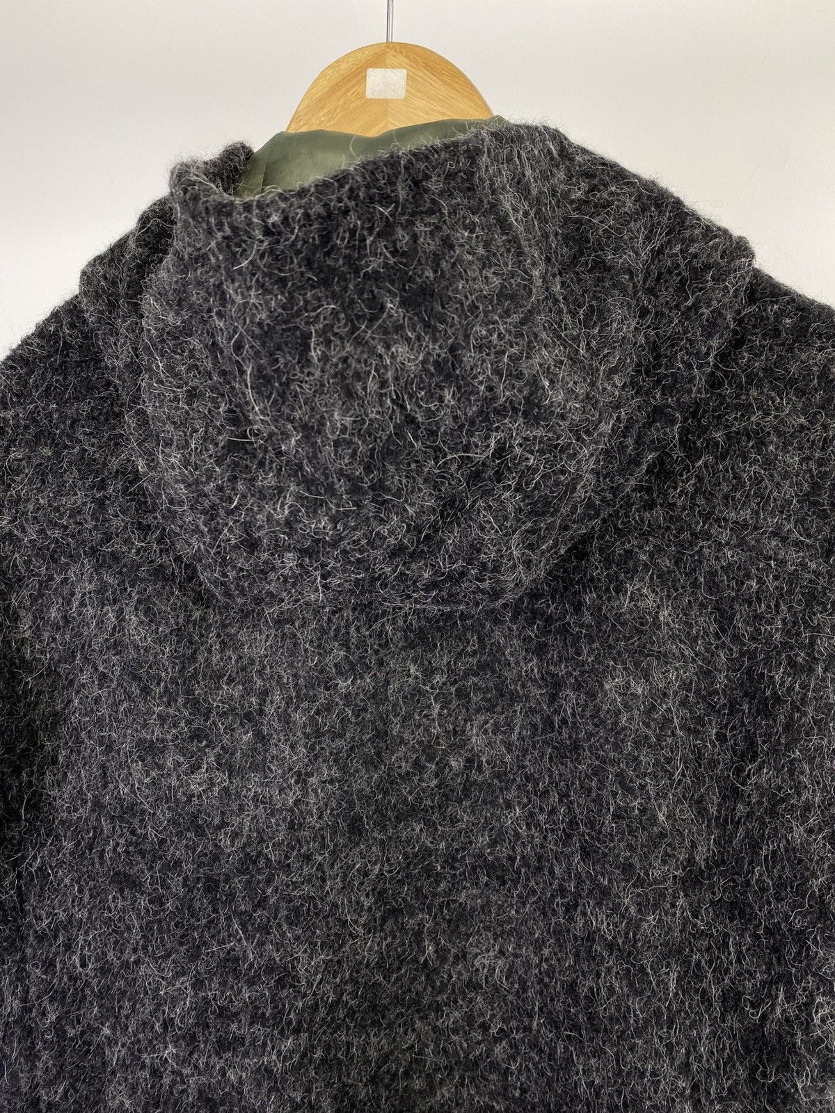 Japanese Brand 2000’s PPFM Mohair Hooded Long Jacket Size US M / EU 48-50 / 2 - 8 Thumbnail