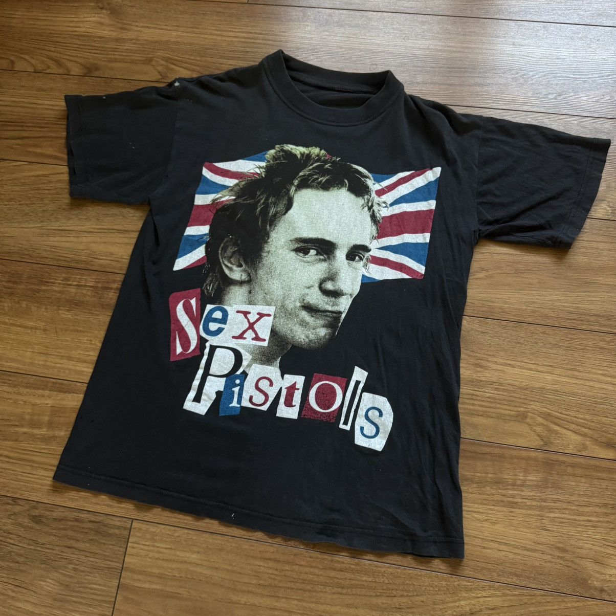 Vintage Vintage 90s Sex Pistols shirt Size US M / EU 48-50 / 2 - 3 Thumbnail