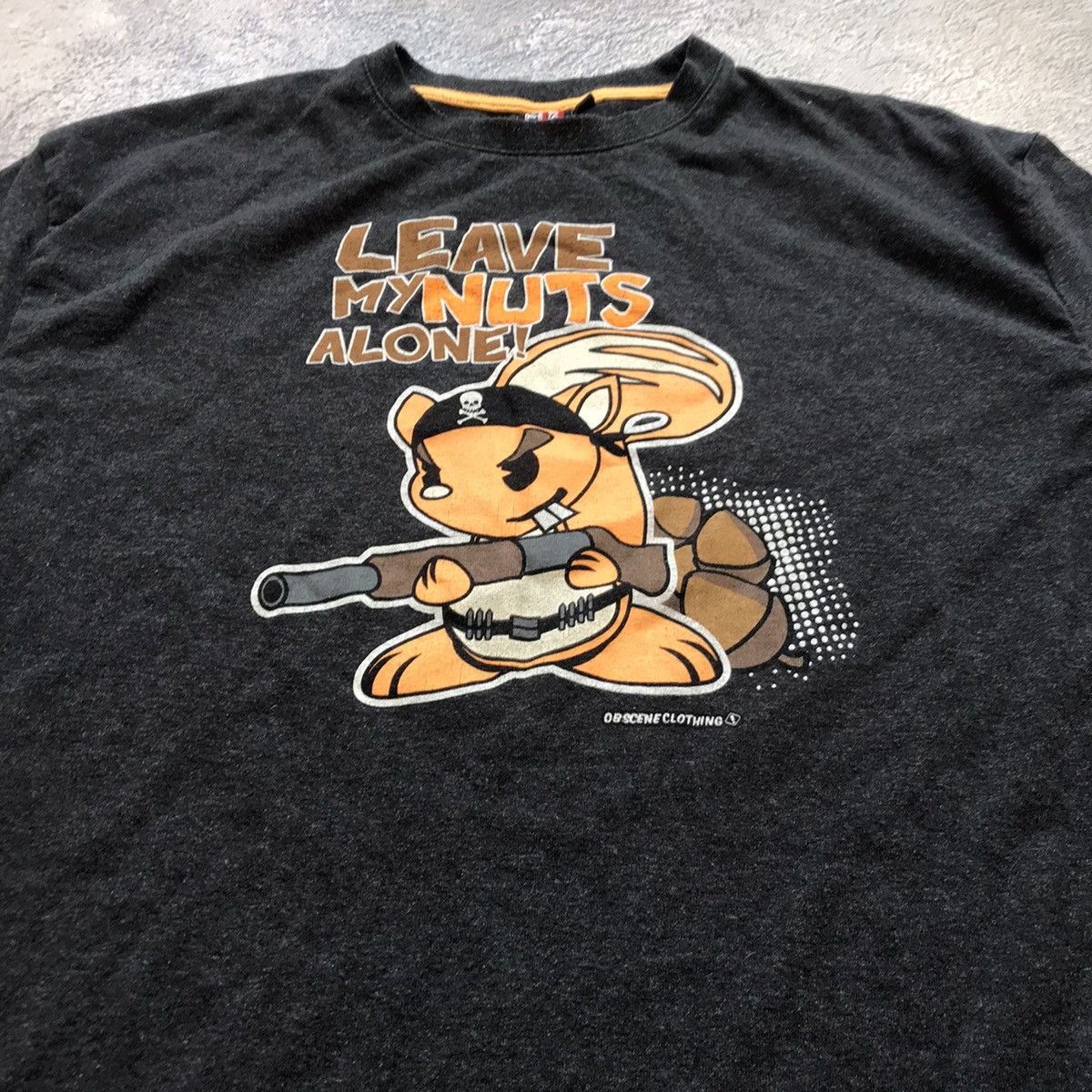 Vintage Vintage Y2K Sun Faded Graphic Tee Squirrel Humor Skate XL Size US XL / EU 56 / 4 - 3 Thumbnail