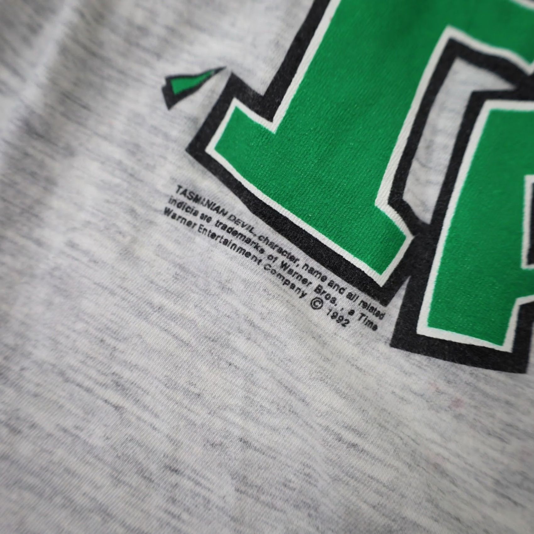 Vintage VINTAGE Taz "Im Irish" St Patrick's Day Graphic T Shirt Mens M Gray Size US M / EU 48-50 / 2 - 5 Thumbnail