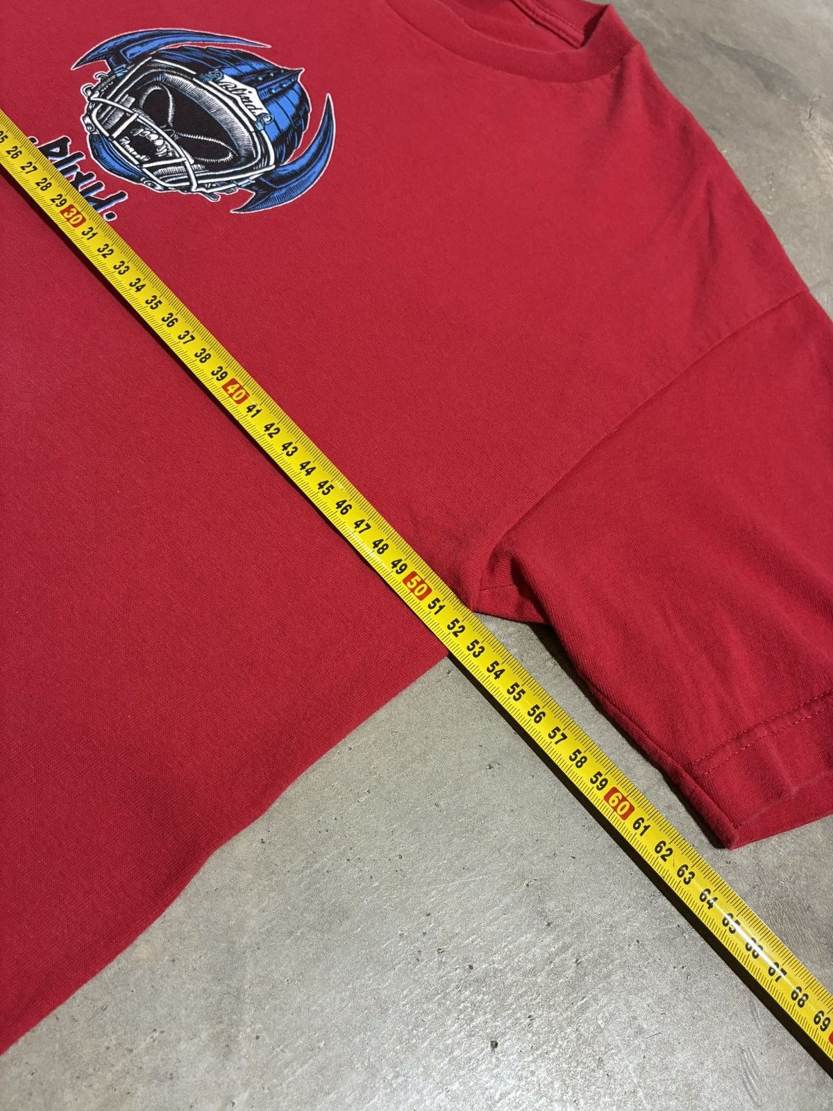 Blind Skateboards Vintage Blind Rudy Johnson Red Skate T Shirt L Made in USA Size US L / EU 52-54 / 3 - 11 Thumbnail