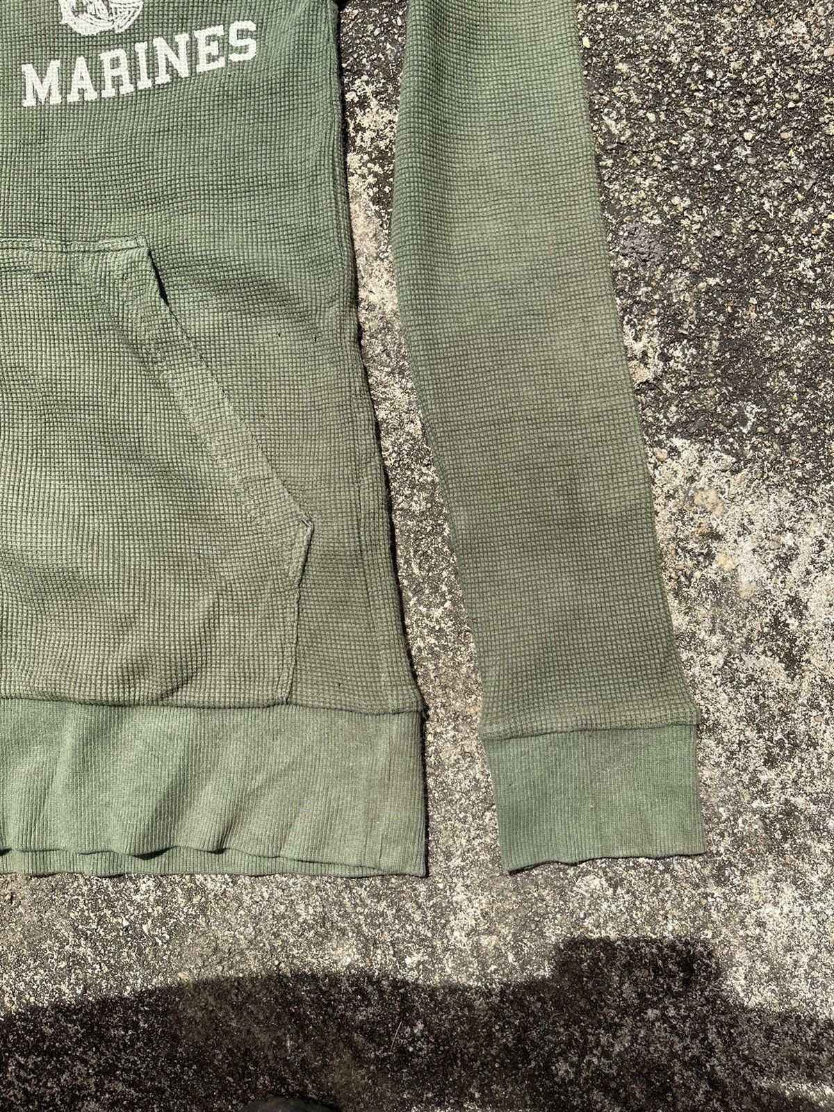 Avirex Avirex U.S.A. Marines Zip Hoodie Military Green Vintage Size US M / EU 48-50 / 2 - 7 Thumbnail