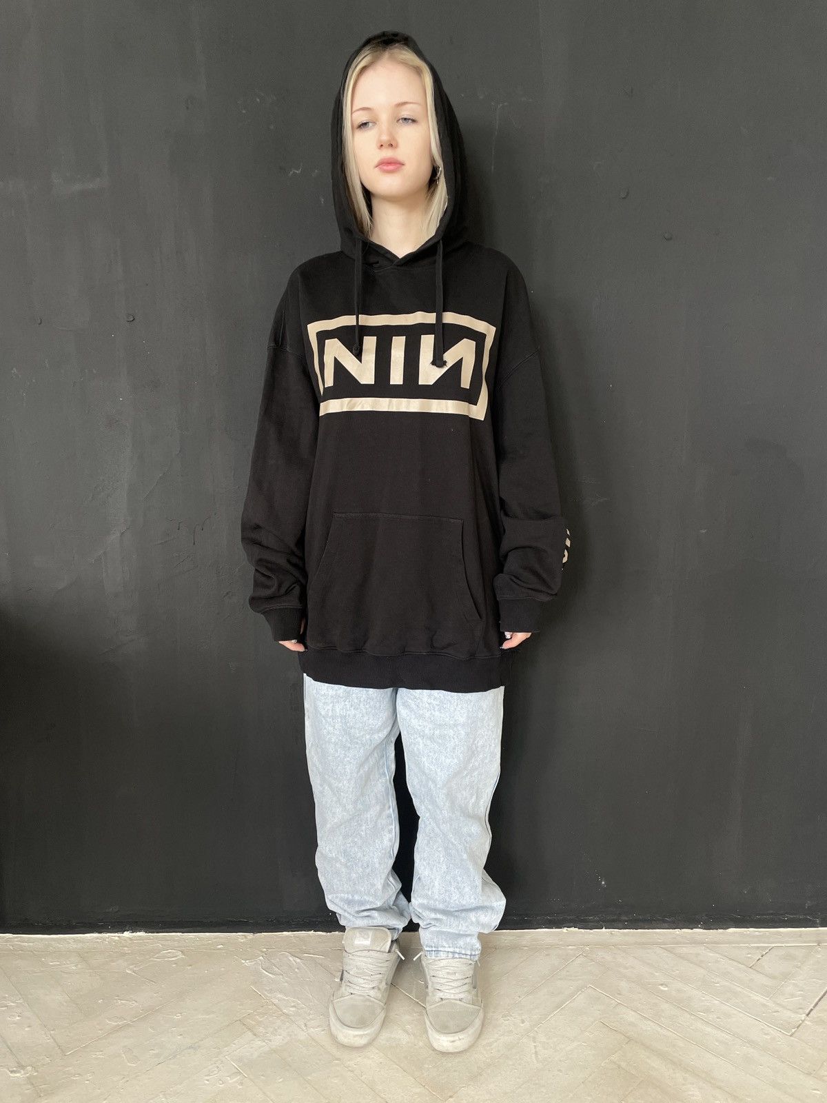 Other NineInchNails Hoodie Industrial Band Merch Oversized NIN Size US XXL / EU 58 / 5 - 3 Thumbnail