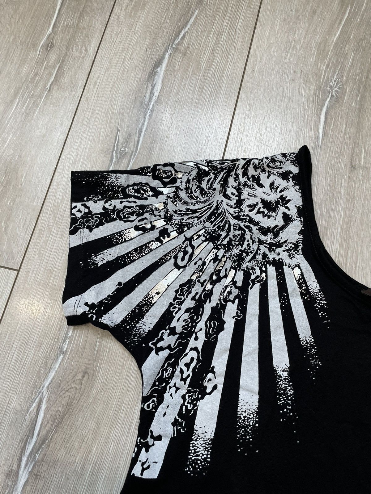 Roberto Cavalli × Vintage NEW vintage Roberto Cavalli t shirt long sleeve Size M / US 6-8 / IT 42-44 - 4 Thumbnail
