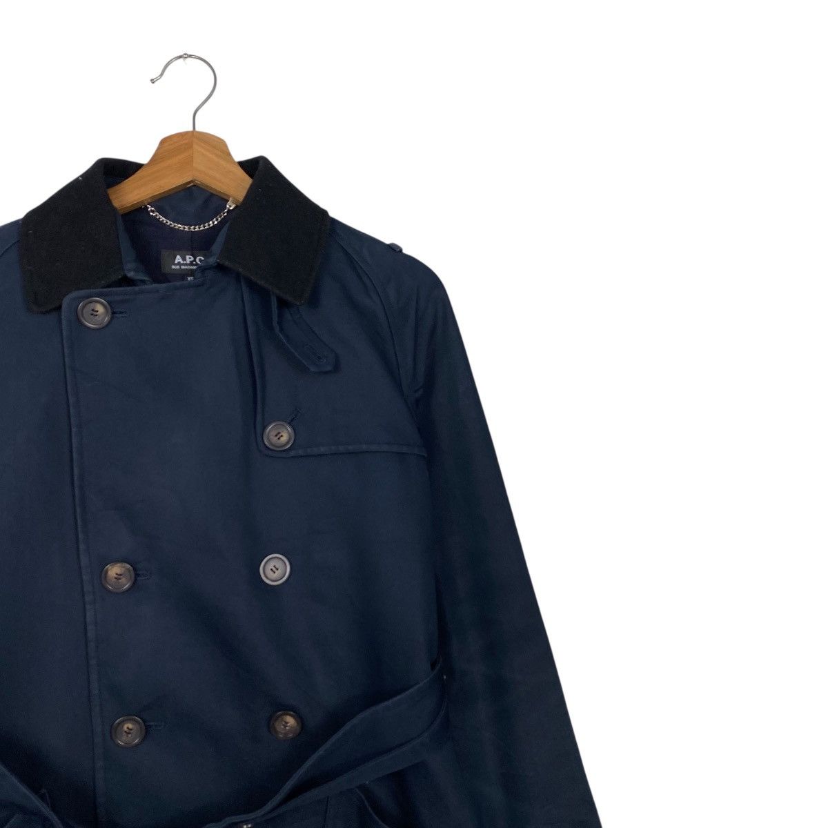 A.P.C. A.P.C trench coat double breasted Size US XS / EU 42 / 0 - 6 Thumbnail