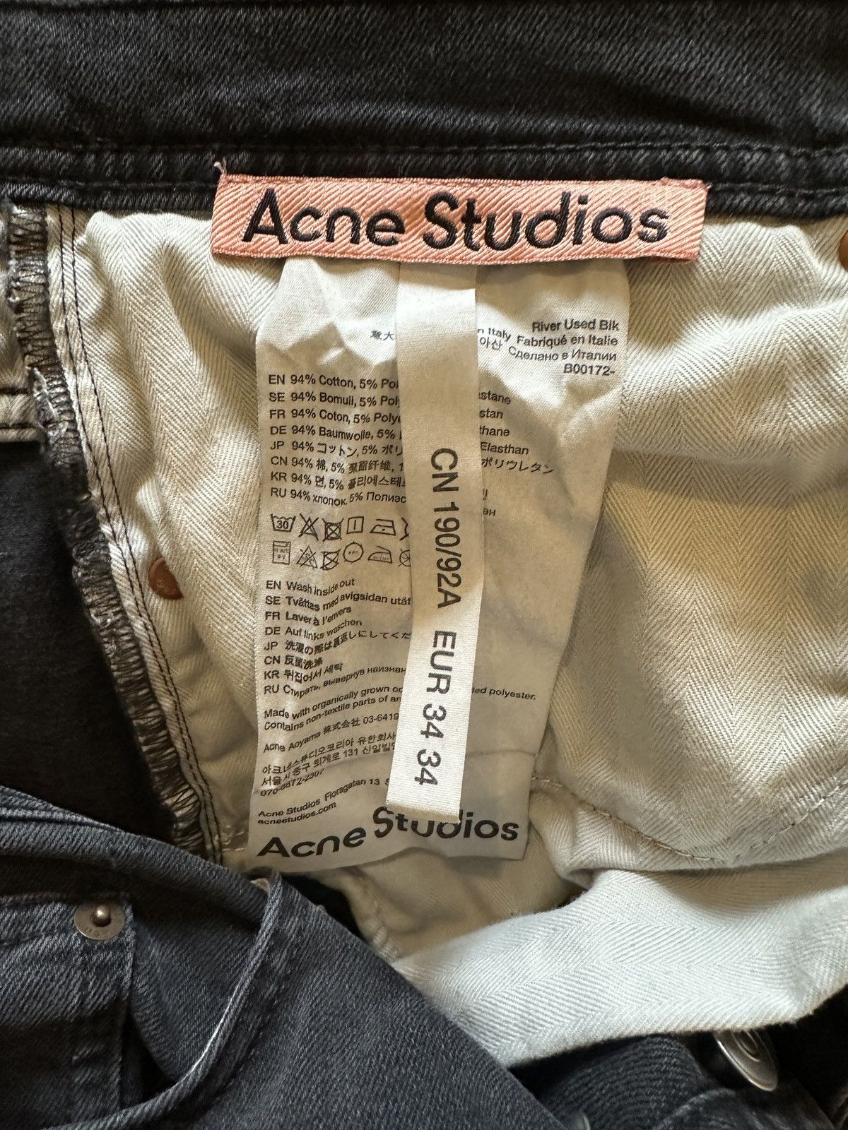 Acne Studios Acne Studio Jeans Size US 34 / EU 50 - 4 Thumbnail