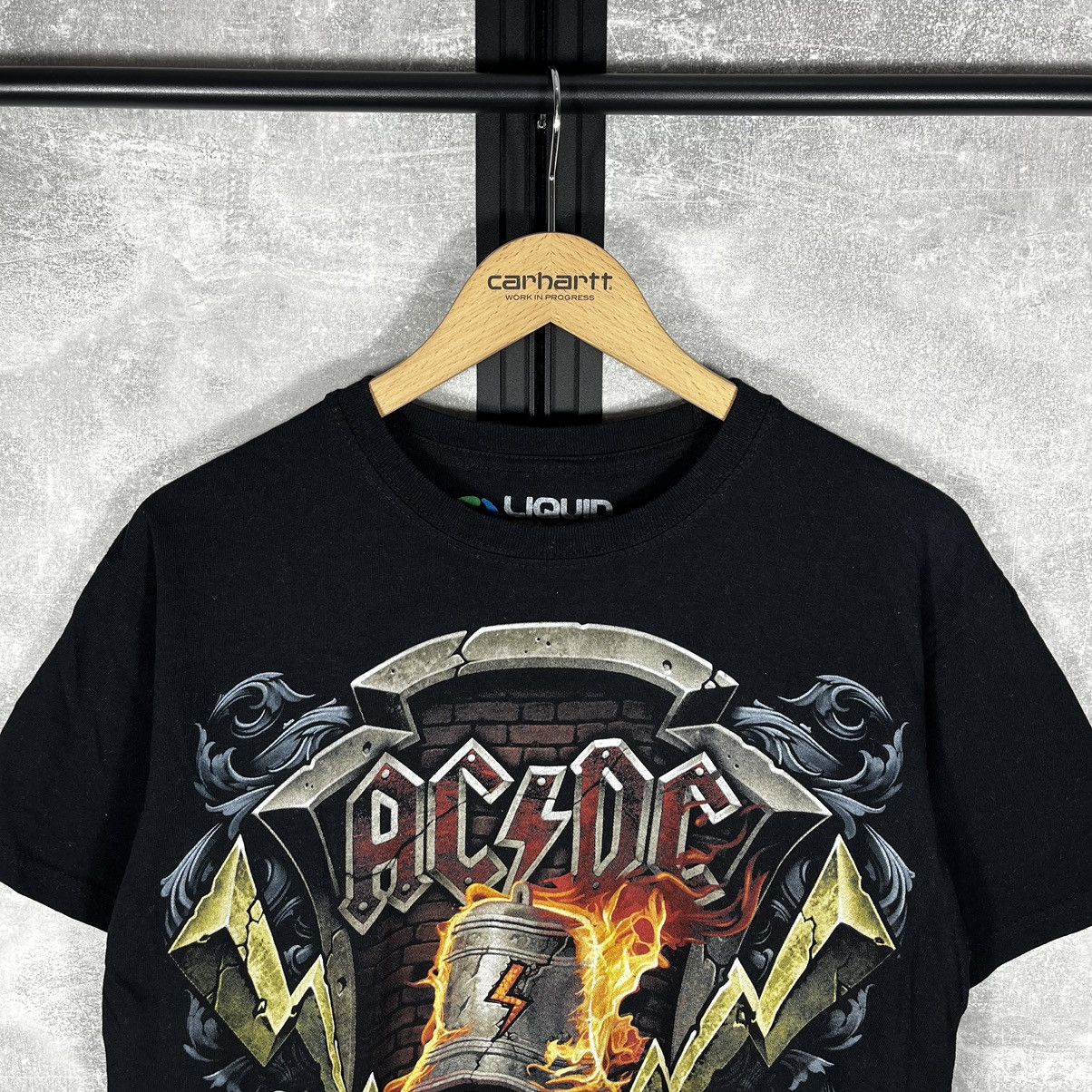 Band Tees ACDC Liquid Blue T-Shirt Tee Vintage Style Rock Shirt y2k Size US M / EU 48-50 / 2 - 2 Thumbnail