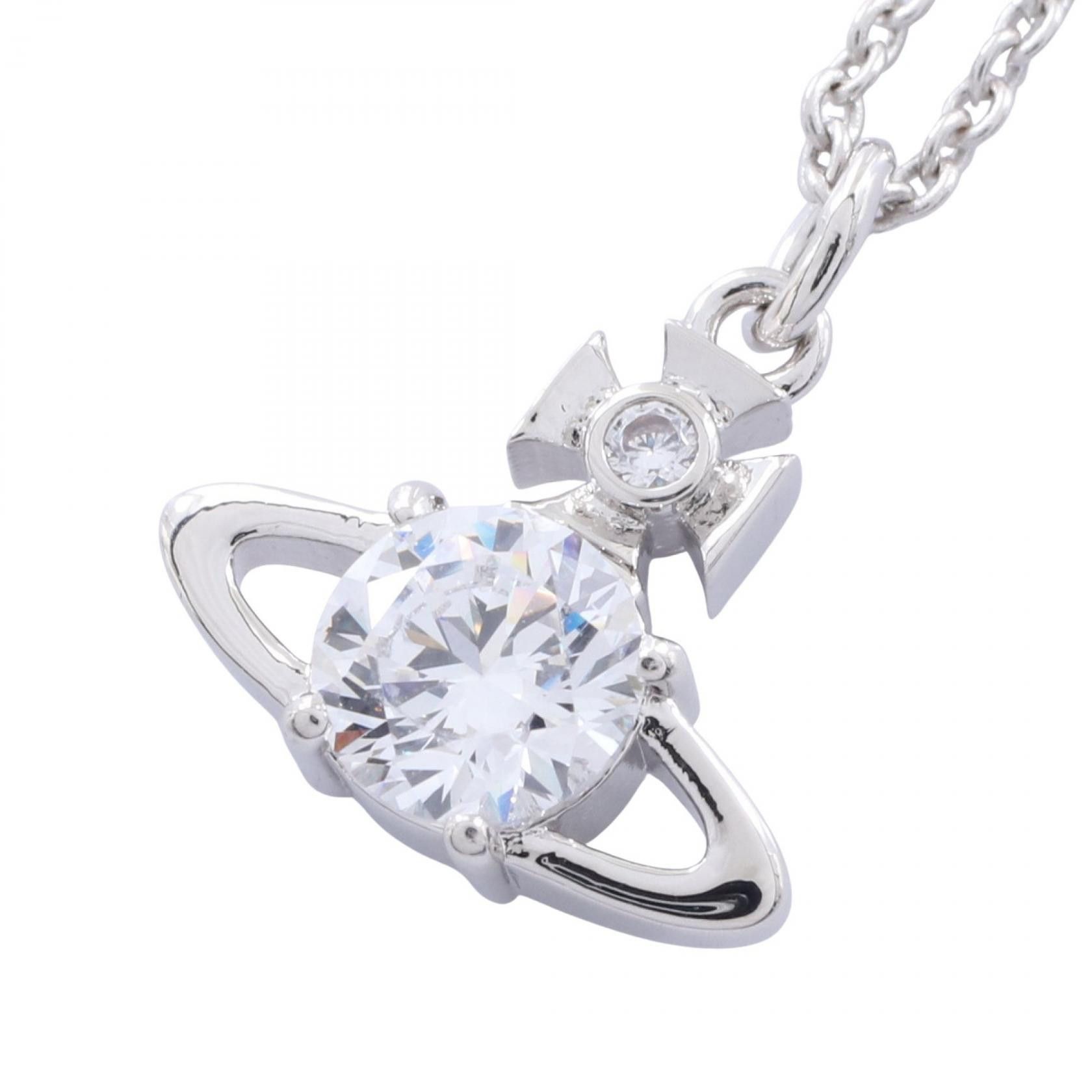 Vivienne Westwood Vivienne Westwood Vivienne Westwood REINA Stainless Steel Necklace Metal Necklace 63020095/02P102 DUTY FREE for USA Size ONE SIZE - 1 Thumbnail