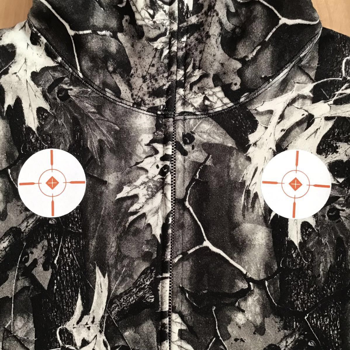 Bape BAPE forest camo full zip hoodie gray a bathing ape Size US S / EU 44-46 / 1 - 3 Thumbnail